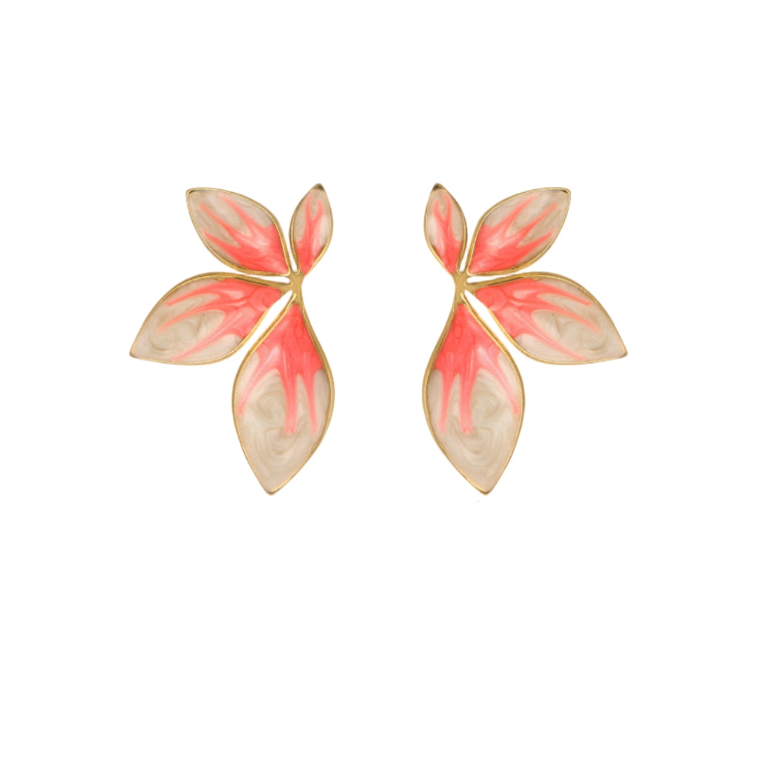 Pink Pin Earring