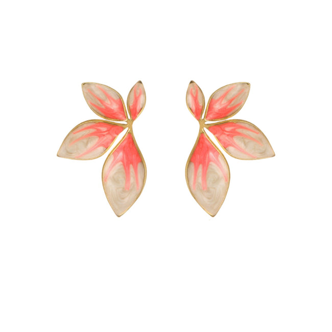 Pink Pin Earring