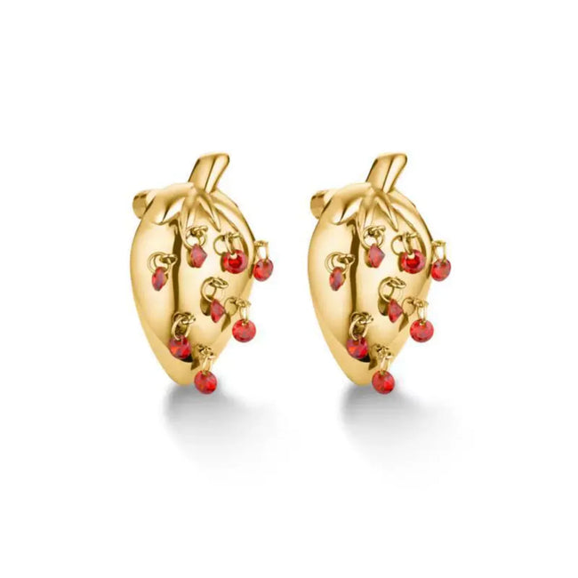 Strawberry Stud Earrings
