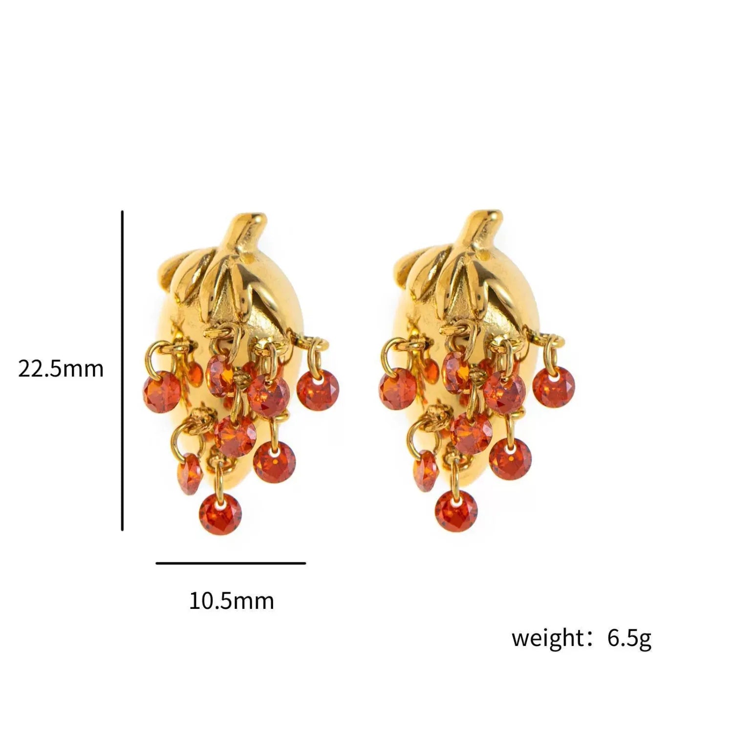 Strawberry Stud Earrings