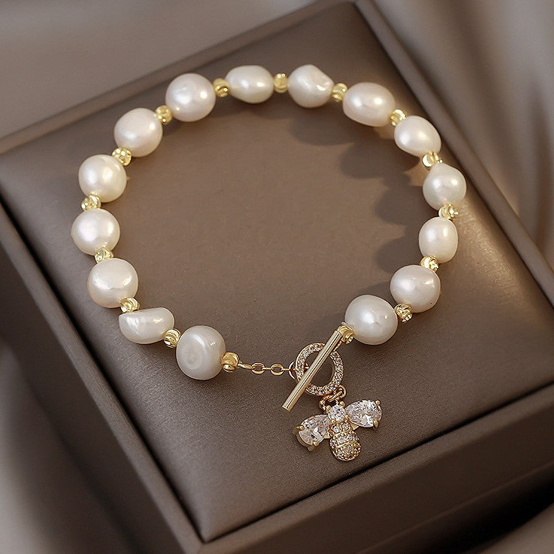 Artificial White Bracelet