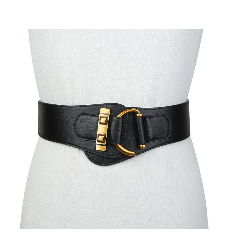Women Black Elastic Waistband