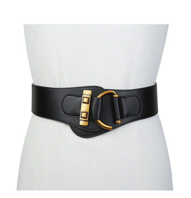 Women Black Elastic Waistband