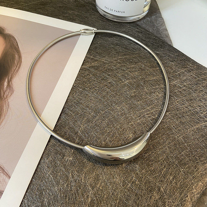 Artificial Silver Necklace