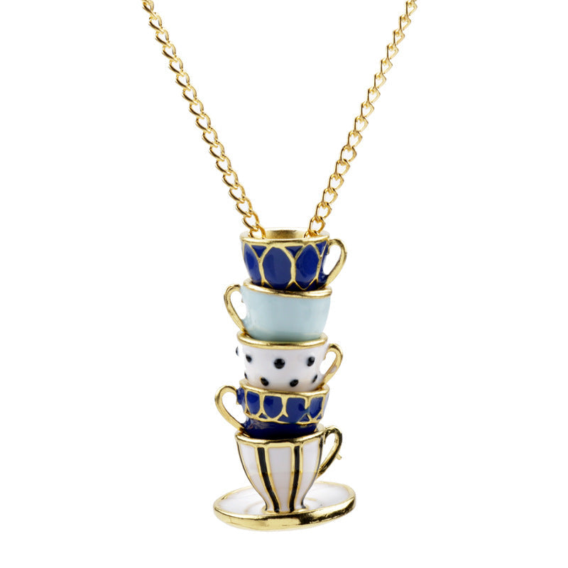 Teacup Coffee Cup Necklace