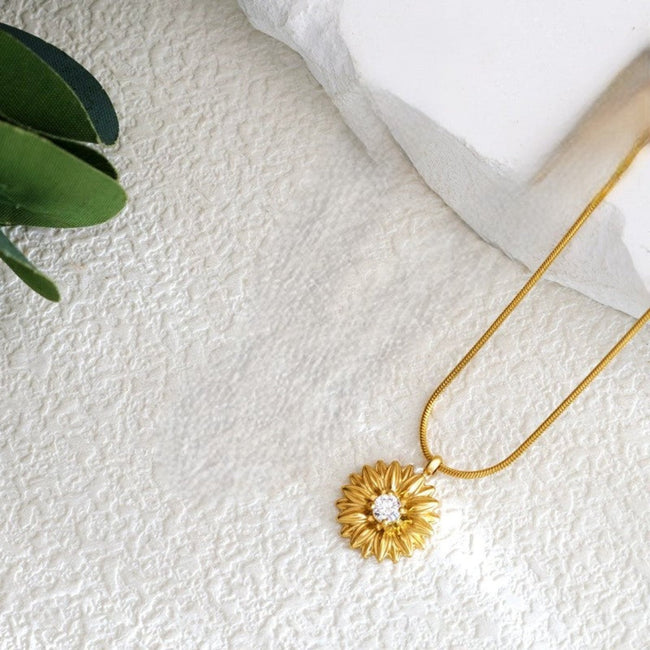 Sunbeam Charm Necklace