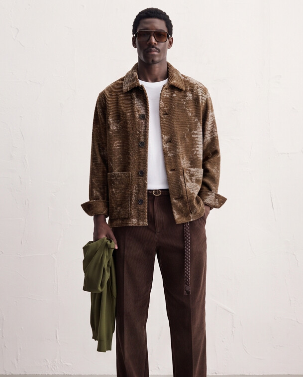Weathered Camel Shacket