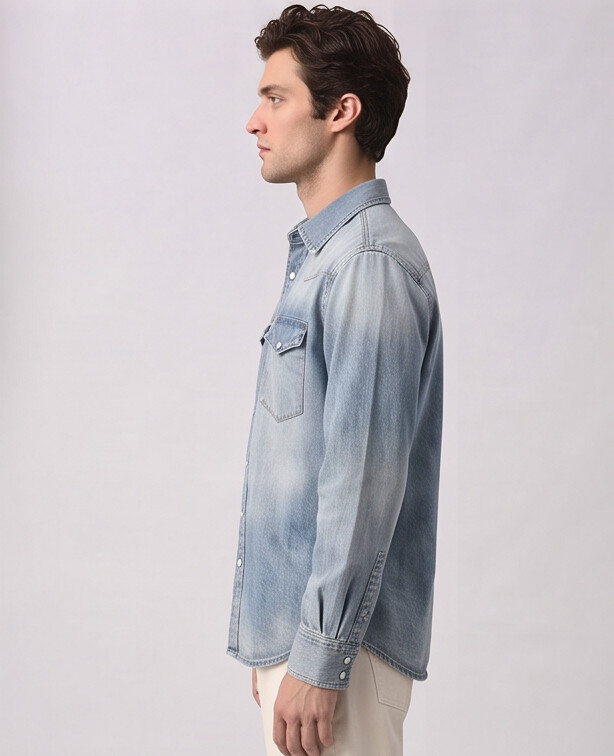 Sunworn Western Denim Shirt