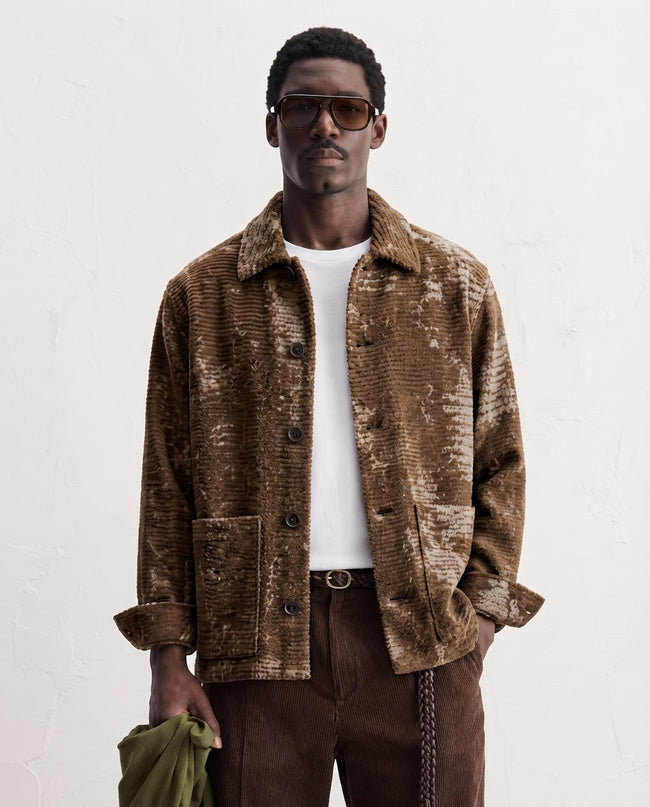 Weathered Camel Shacket