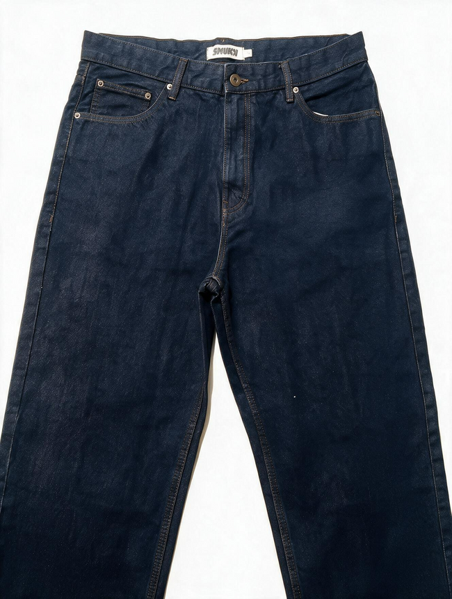 Men Indigo Baggy Jeans
