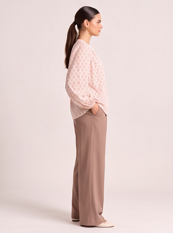 Women Multi Relaxed Volume Sleeve Shirt