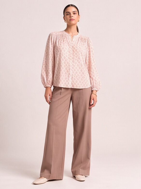 Women Multi Relaxed Volume Sleeve Shirt