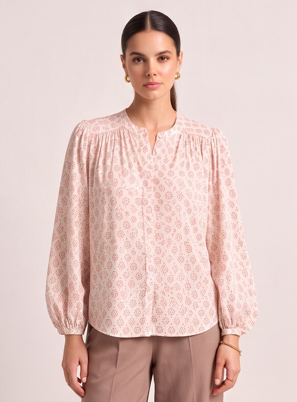 Women Multi Relaxed Volume Sleeve Shirt