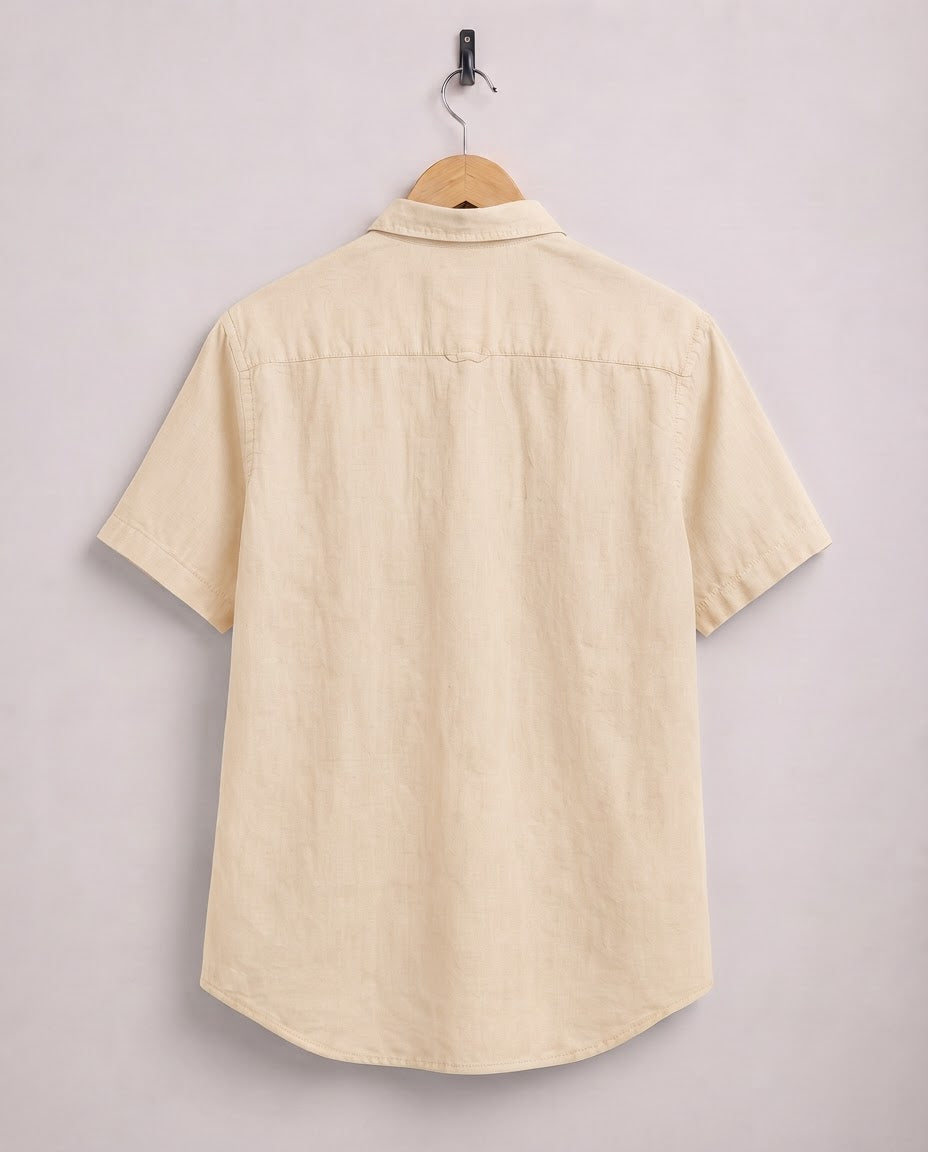 Men Yellow Regular Shirt