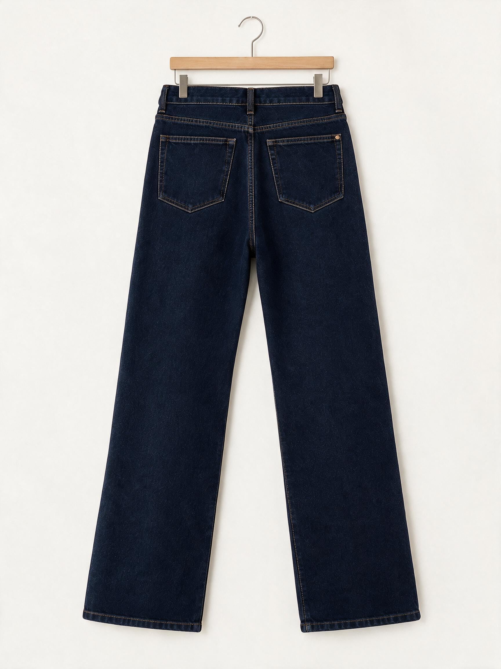 Men Dark blue Straight Fit Jeans
