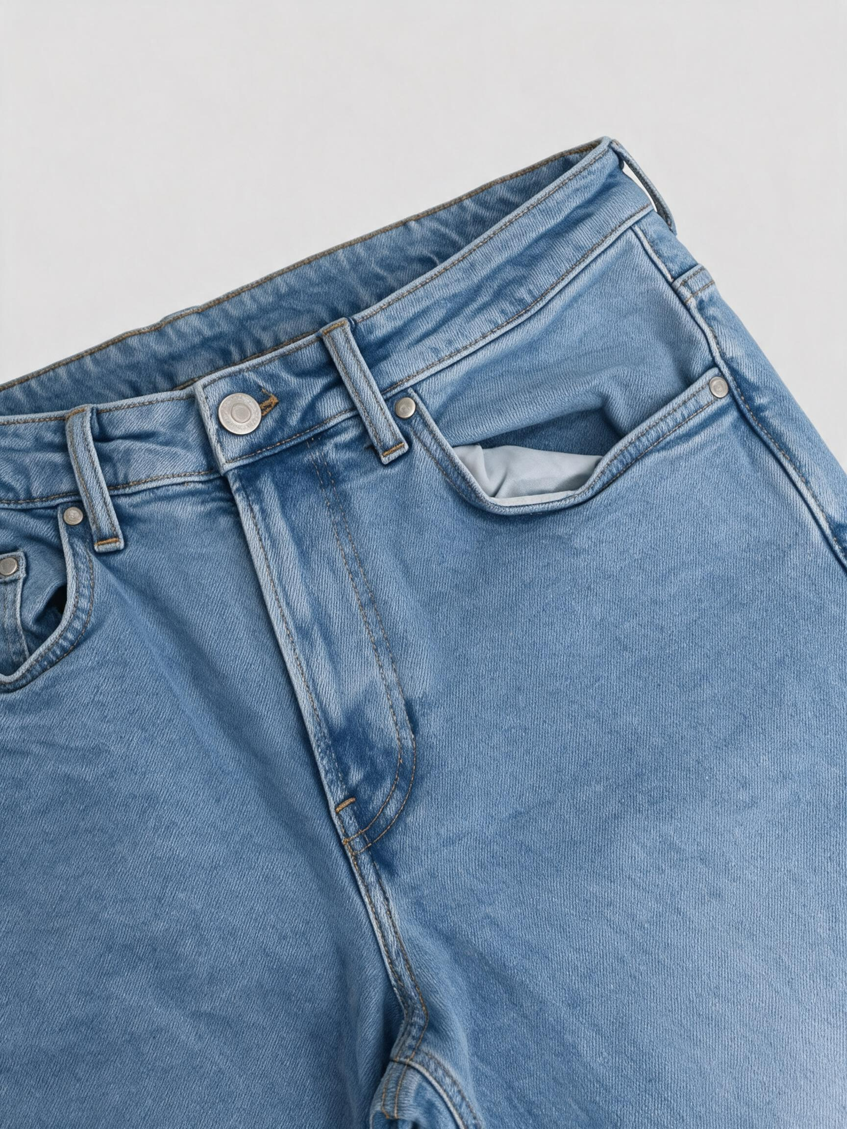 Men Blue Straight Fit Jeans