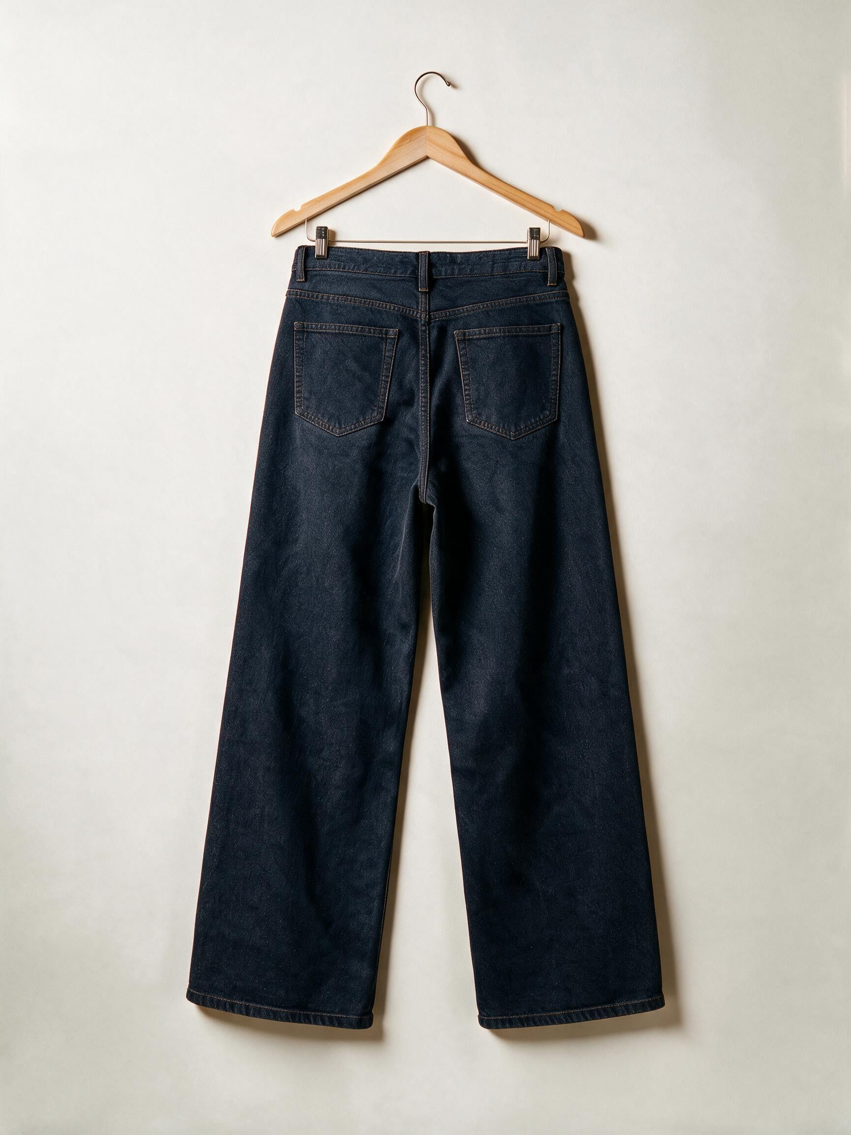 Men Indigo Baggy Jeans