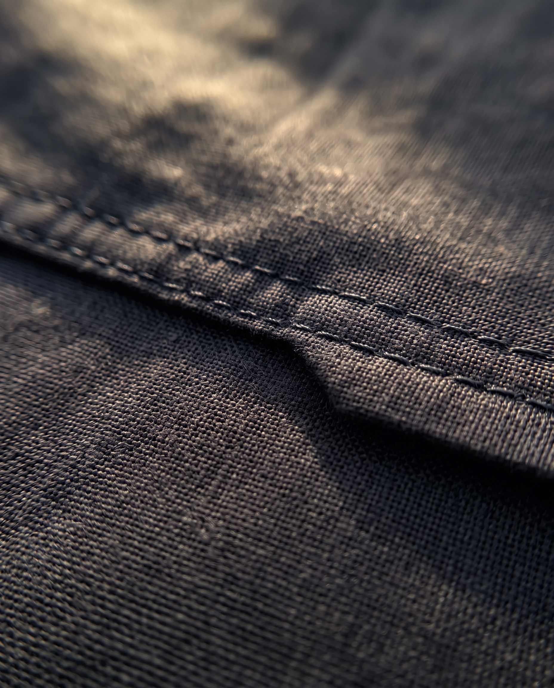 Men Linen Black Regular Shacket
