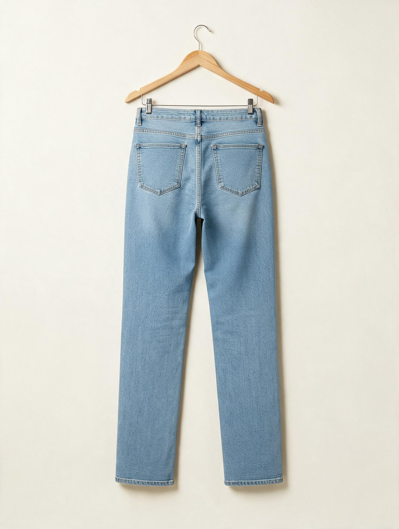 Men Blue Straight Fit Jeans