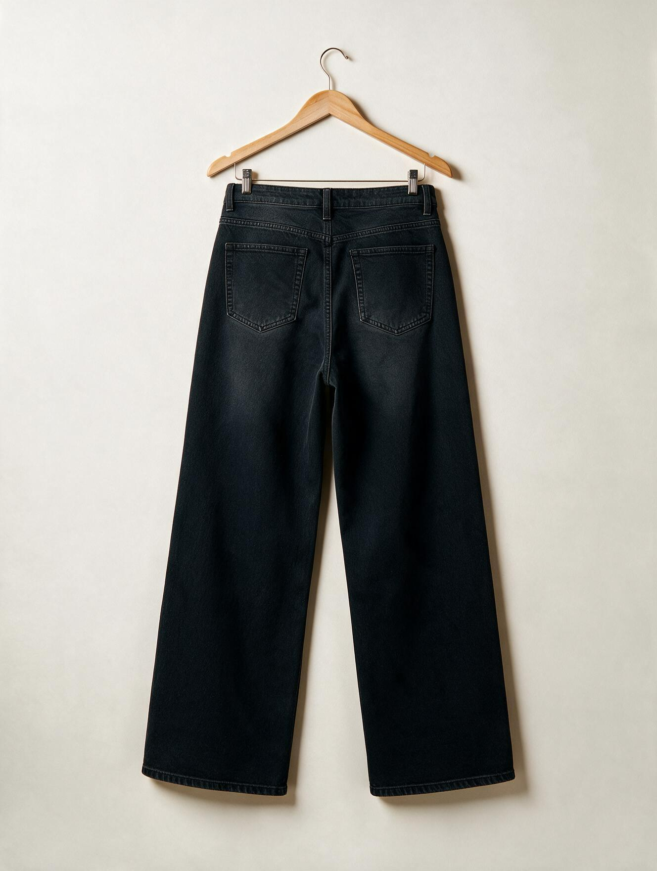 Men Black Baggy Jeans