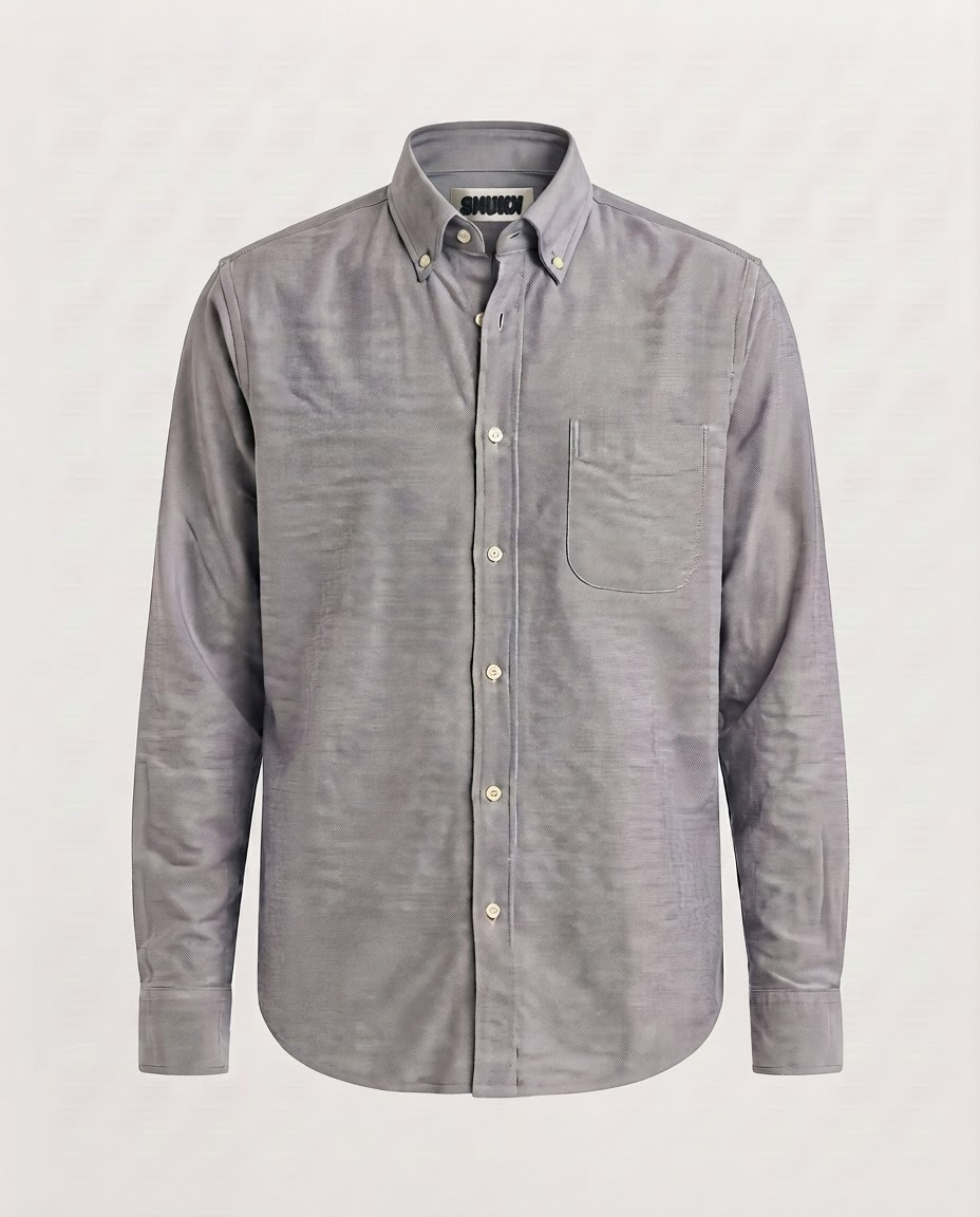 Men Grey Regular Shirt