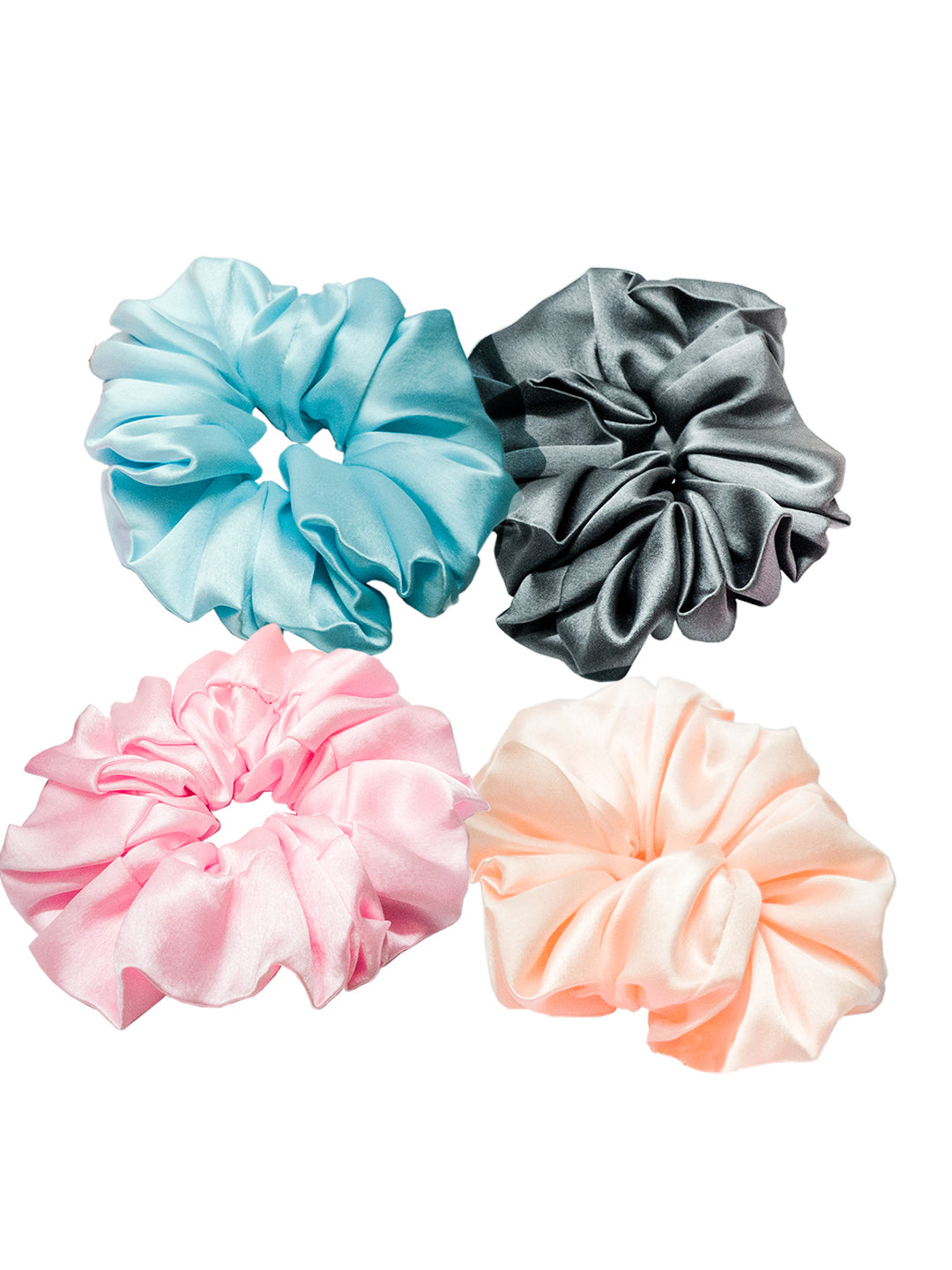 Multi Scrunchies Set Of 4
