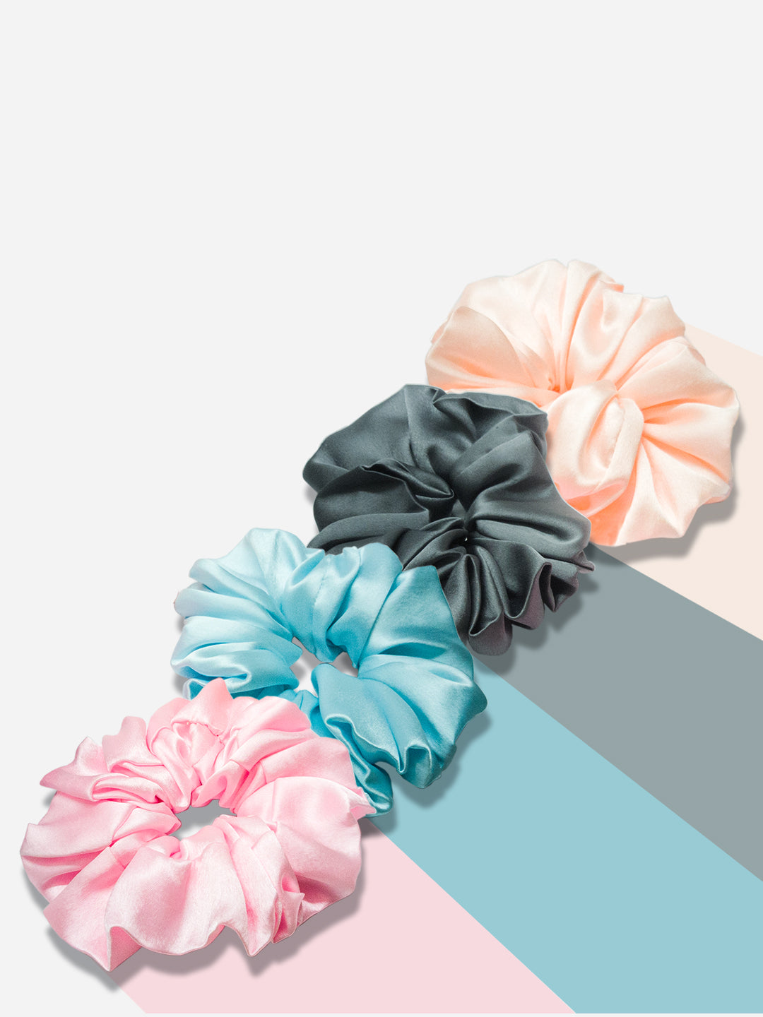 Multi Scrunchies Set Of 4