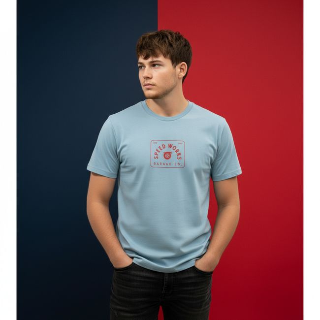 Men Regular Pure Cotton Printed T-Shirt