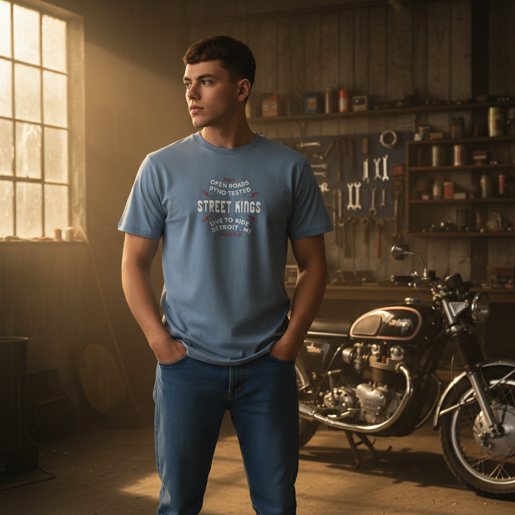 Men Regular Pure Cotton Printed T-Shirt