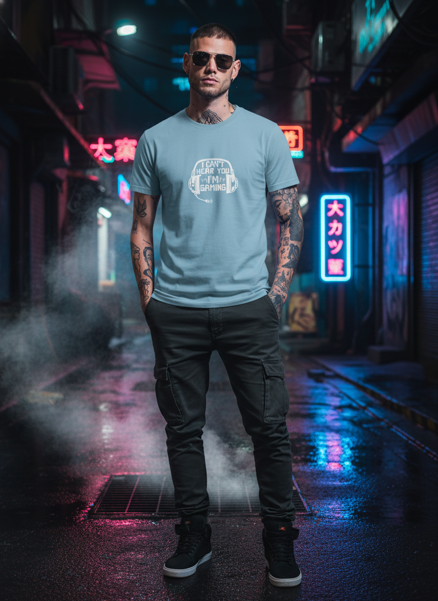 Men Regular Pure Cotton Printed T-Shirt