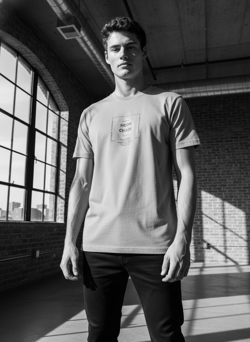 Men Regular Pure Cotton Printed T-Shirt