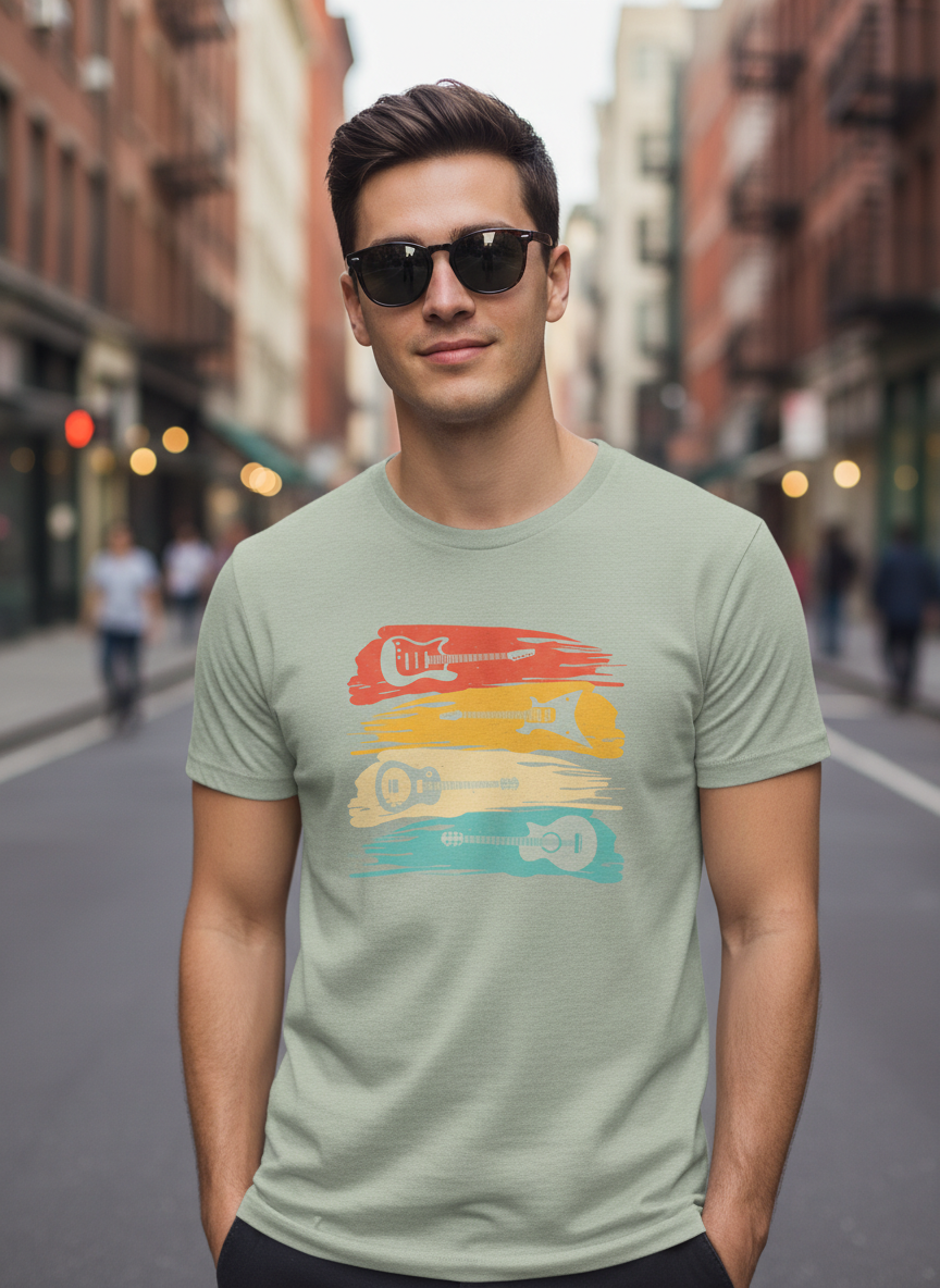 Men Regular Pure Cotton Printed T-Shirt