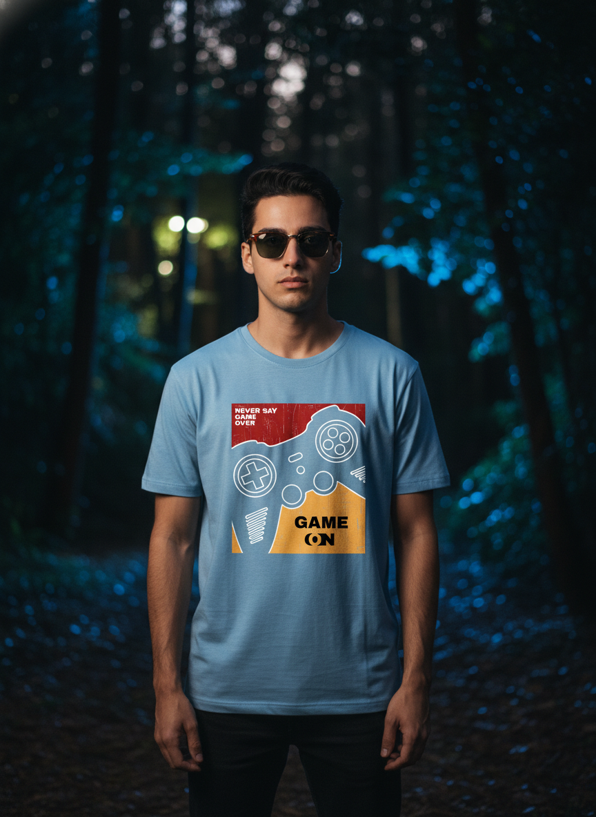 Men Regular Pure Cotton Printed T-Shirt