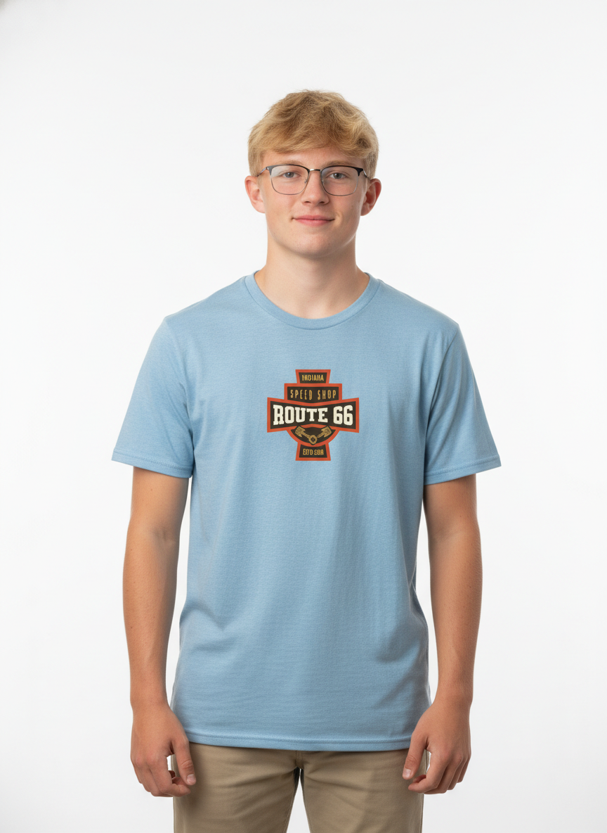 Men Regular Pure Cotton Printed T-Shirt