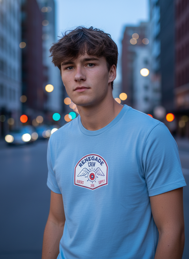 Men Regular Pure Cotton Printed T-Shirt