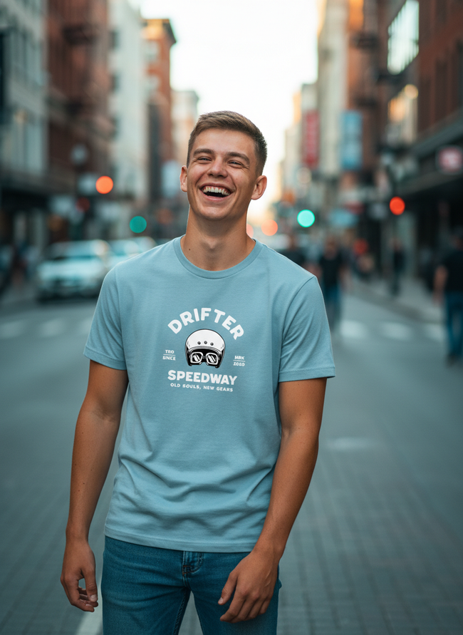 Men Regular Pure Cotton Printed T-Shirt