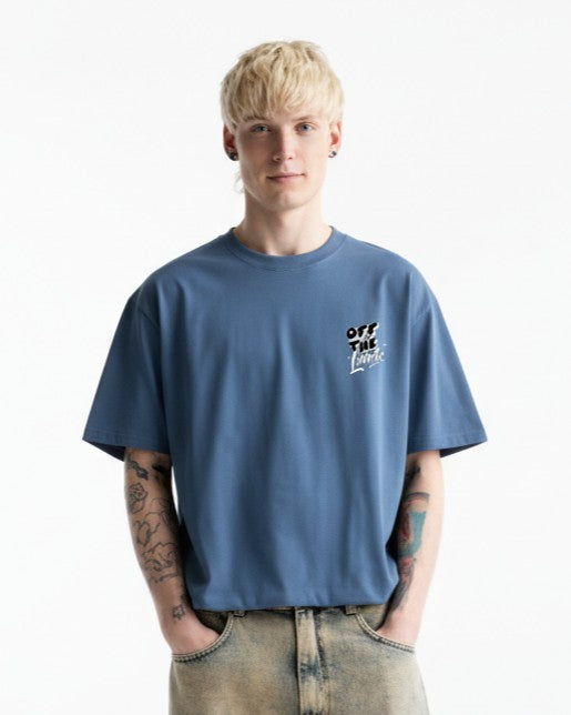 Men Oversized Cotton Printed T-Shirt