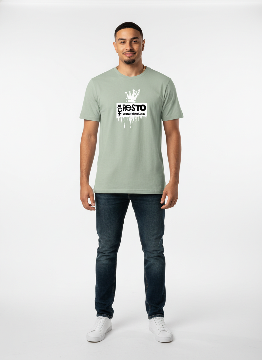 Men Regular Pure Cotton Printed T-Shirt