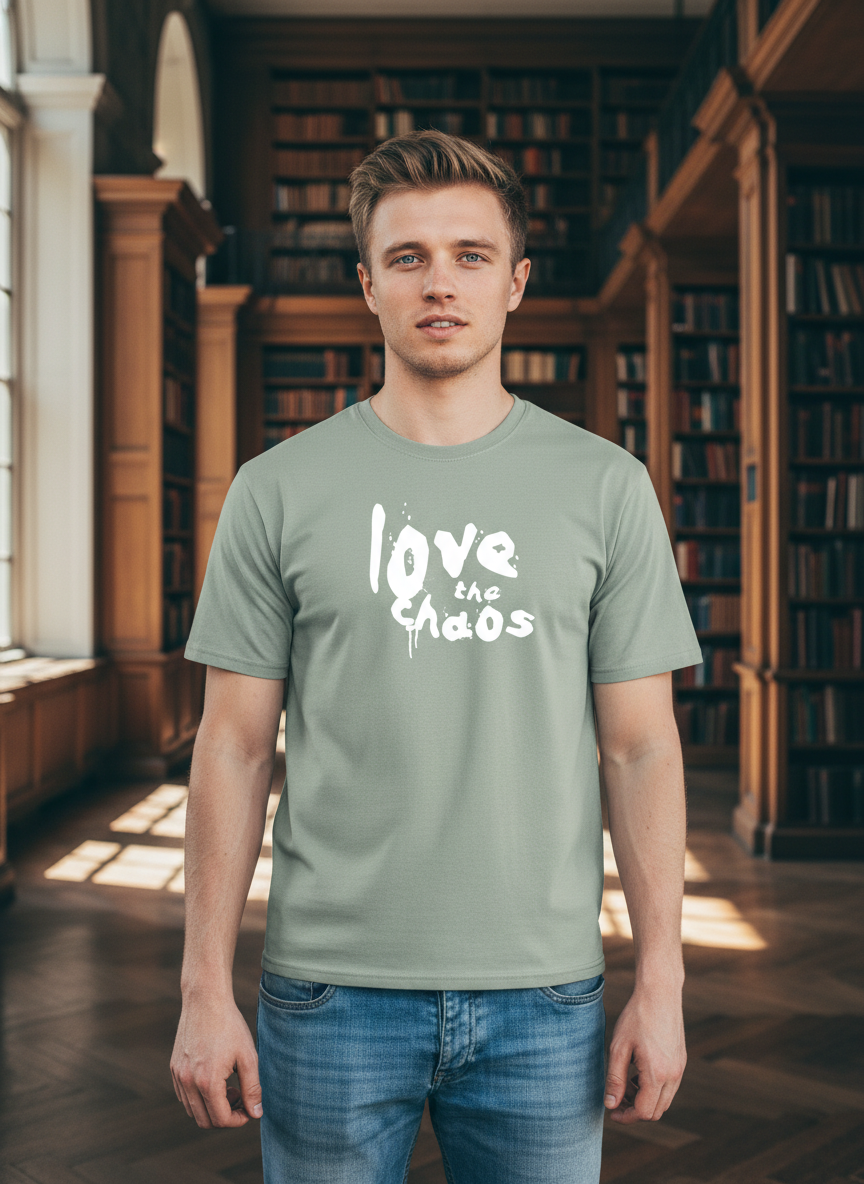 Men Regular Pure Cotton Printed T-Shirt