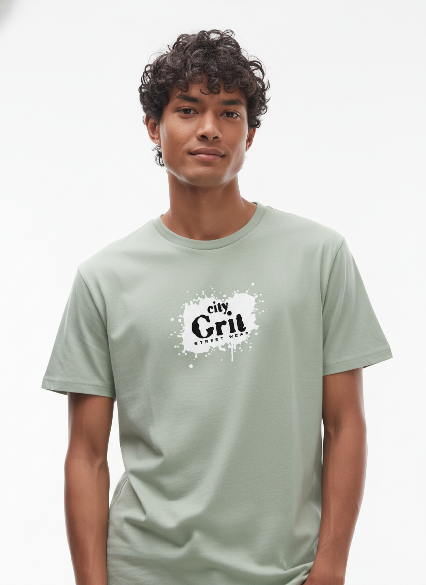 Men Regular Pure Cotton Printed T-Shirt