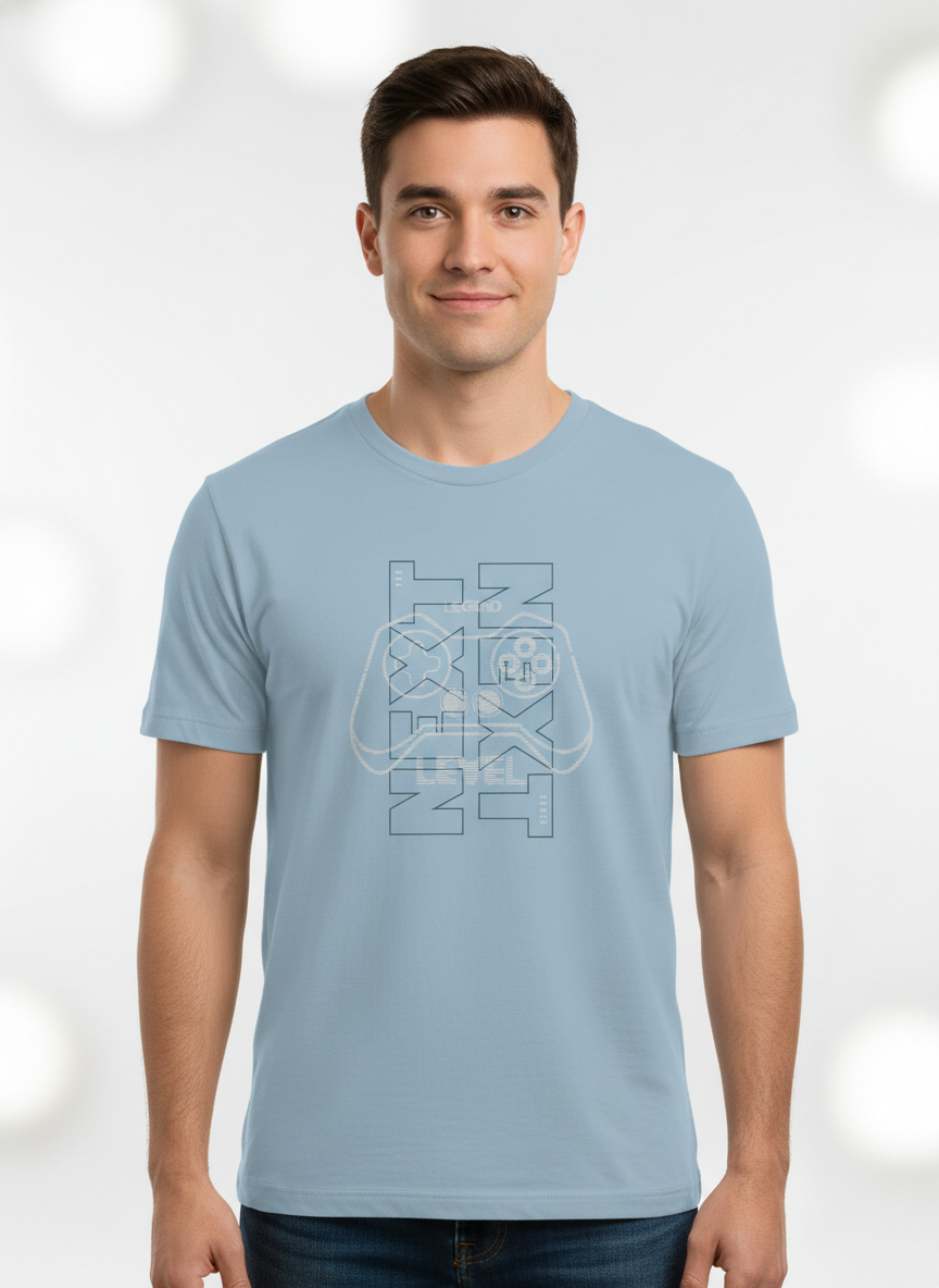 Men Regular Pure Cotton Printed T-Shirt