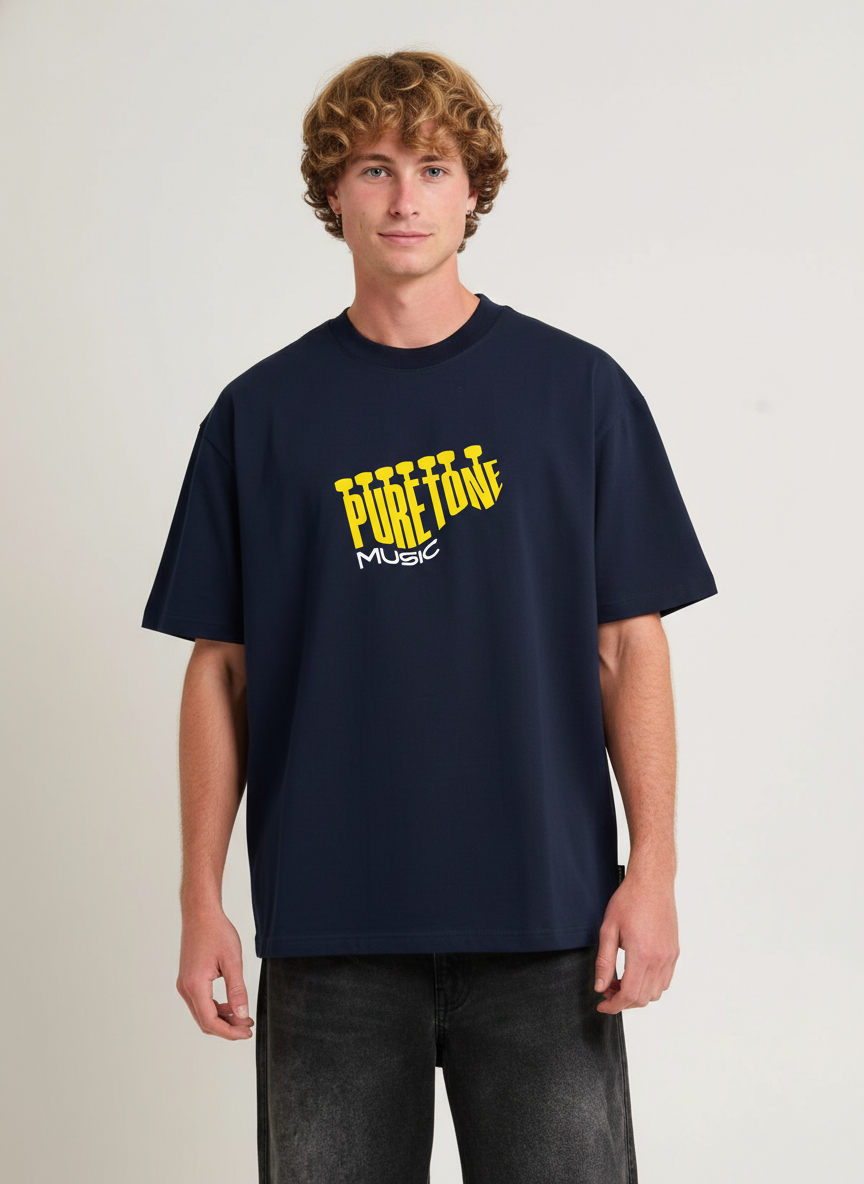 Men Oversized Cotton Printed T-Shirt