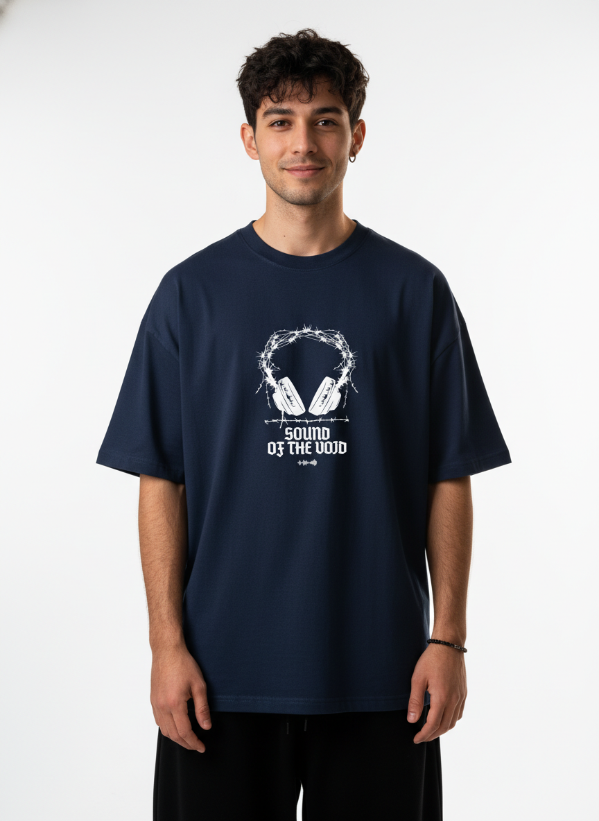 Men Oversized Cotton Printed T-Shirt
