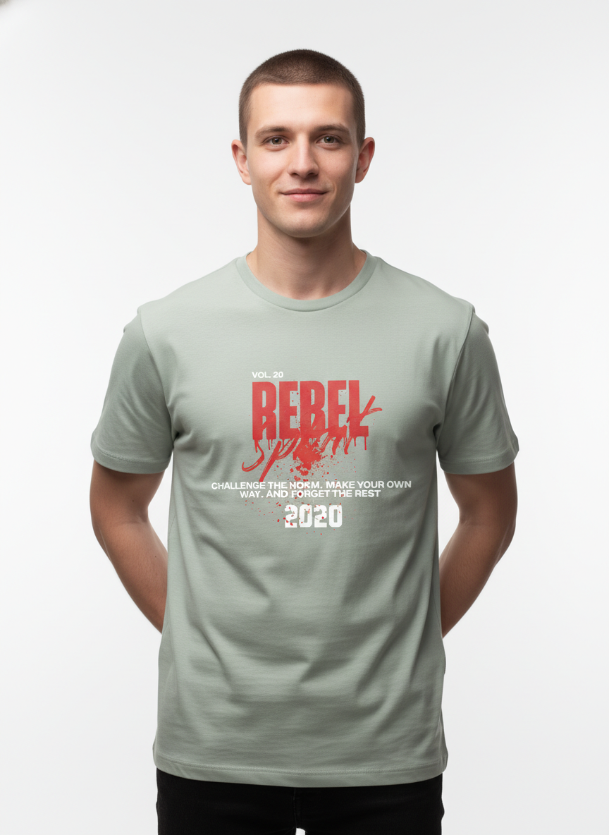 Men Regular Pure Cotton Printed T-Shirt