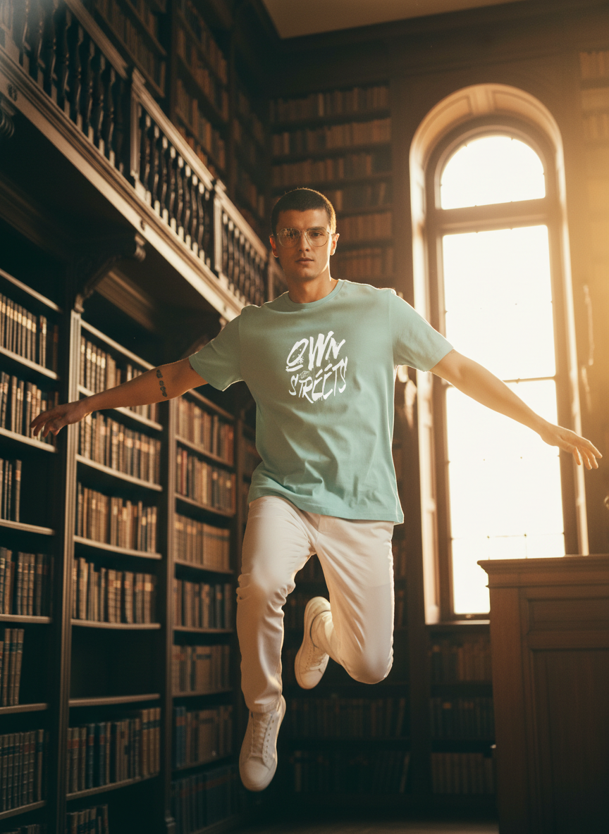 Men Regular Pure Cotton Printed T-Shirt
