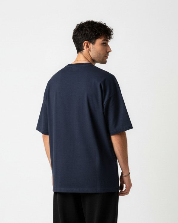 Men Oversized Cotton Printed T-Shirt