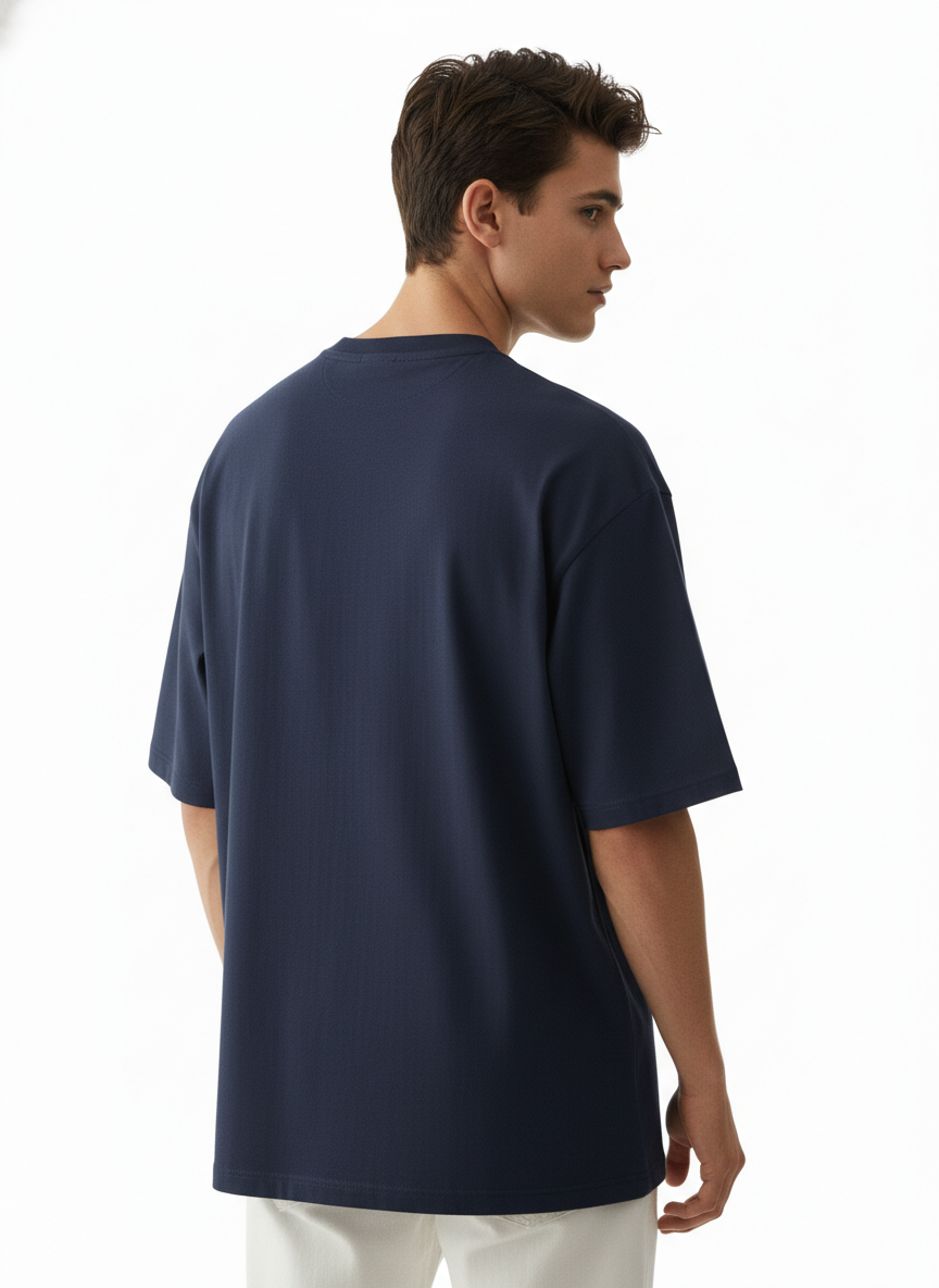 Men Oversized Cotton Printed T-Shirt