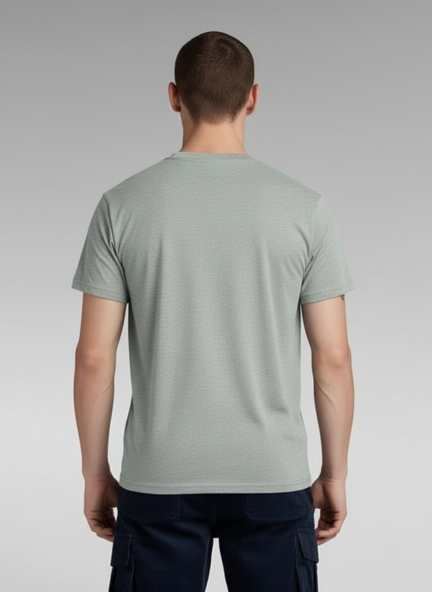 Men Regular Pure Cotton Printed T-Shirt
