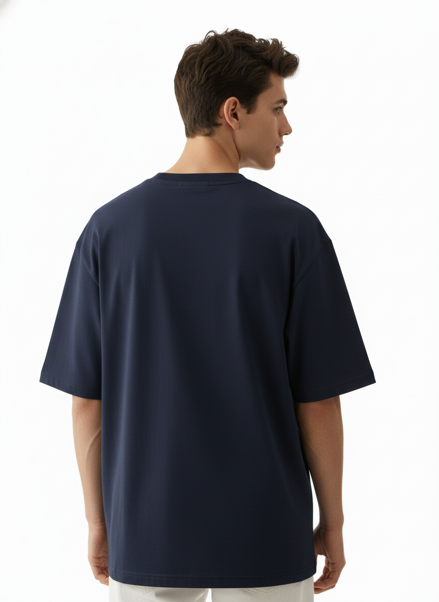 Men Oversized Cotton Printed T-Shirt
