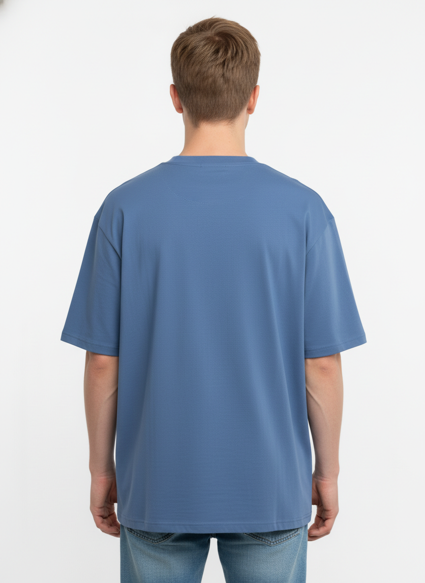 Men Oversized Cotton Printed T-Shirt